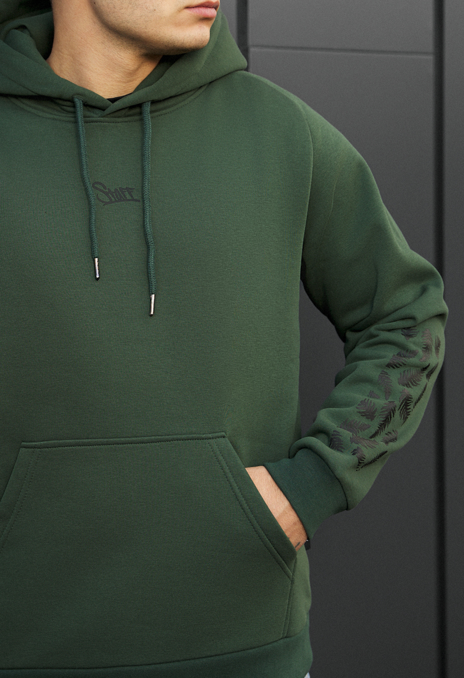 Hanorac Staff logo & leafs fleece