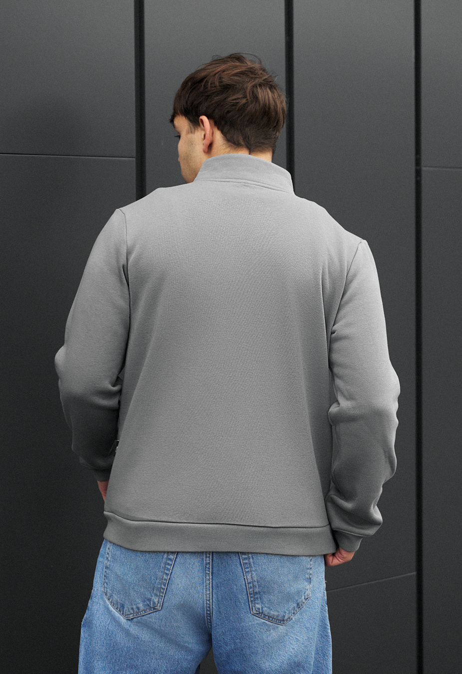 Bluză Staff ra gray fleece