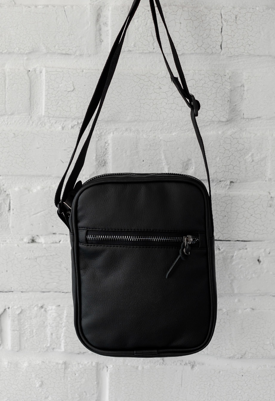 Geantă de umăr Staff leather black
