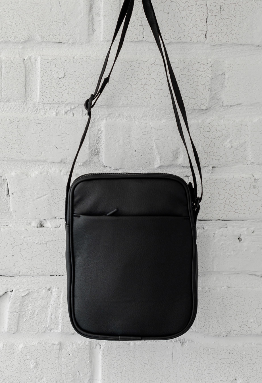 Geantă de umăr Staff leather black