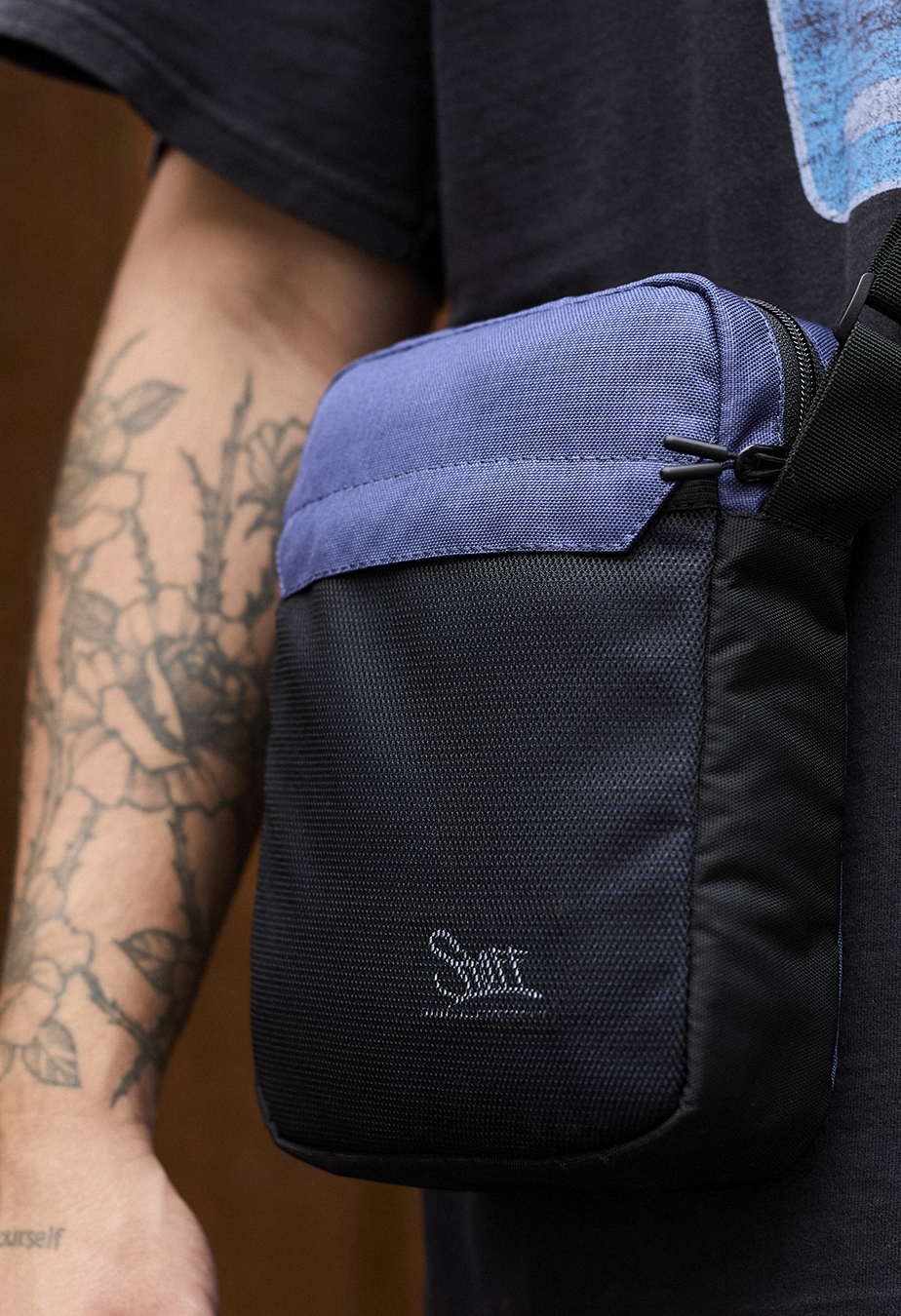 Geantă de umăr Staff blue & black