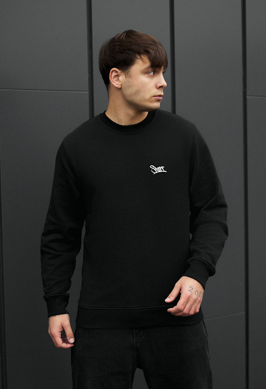 Bluză de trening Staff logo black