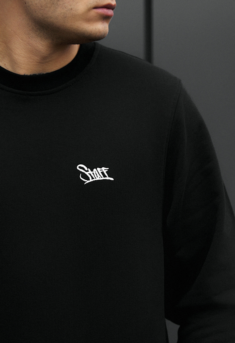 Bluză de trening Staff logo black