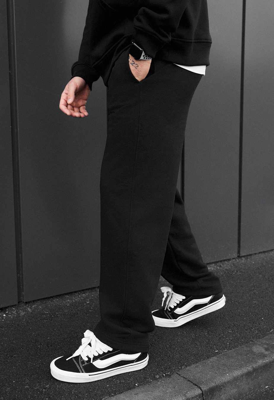 Pantaloni de trening Staff dji black