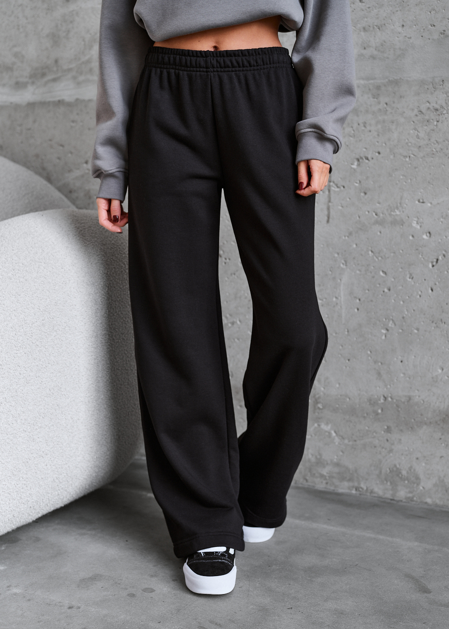 Pantaloni de trening de damă Staff mon black