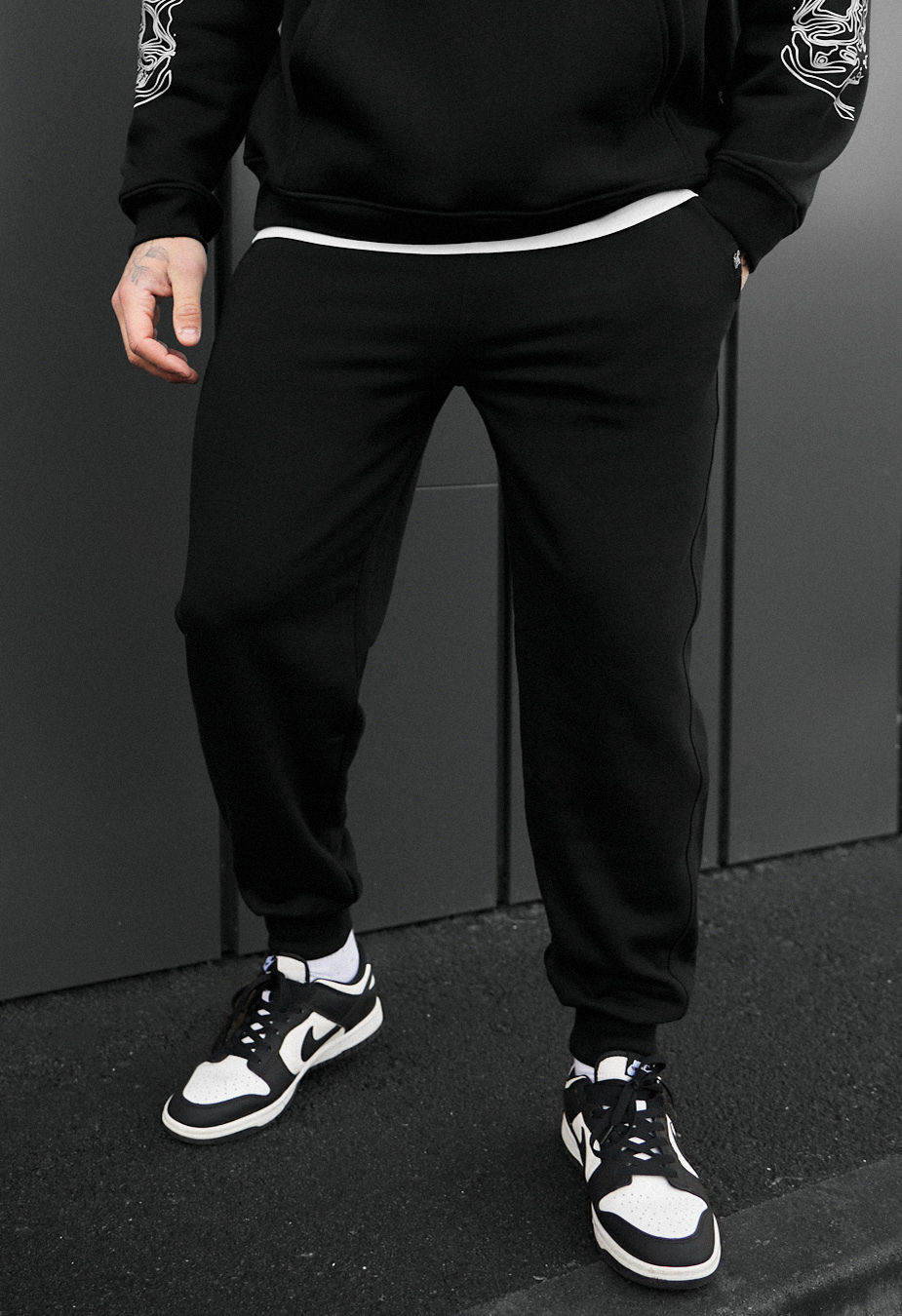 Pantaloni de trening  Staff rol black