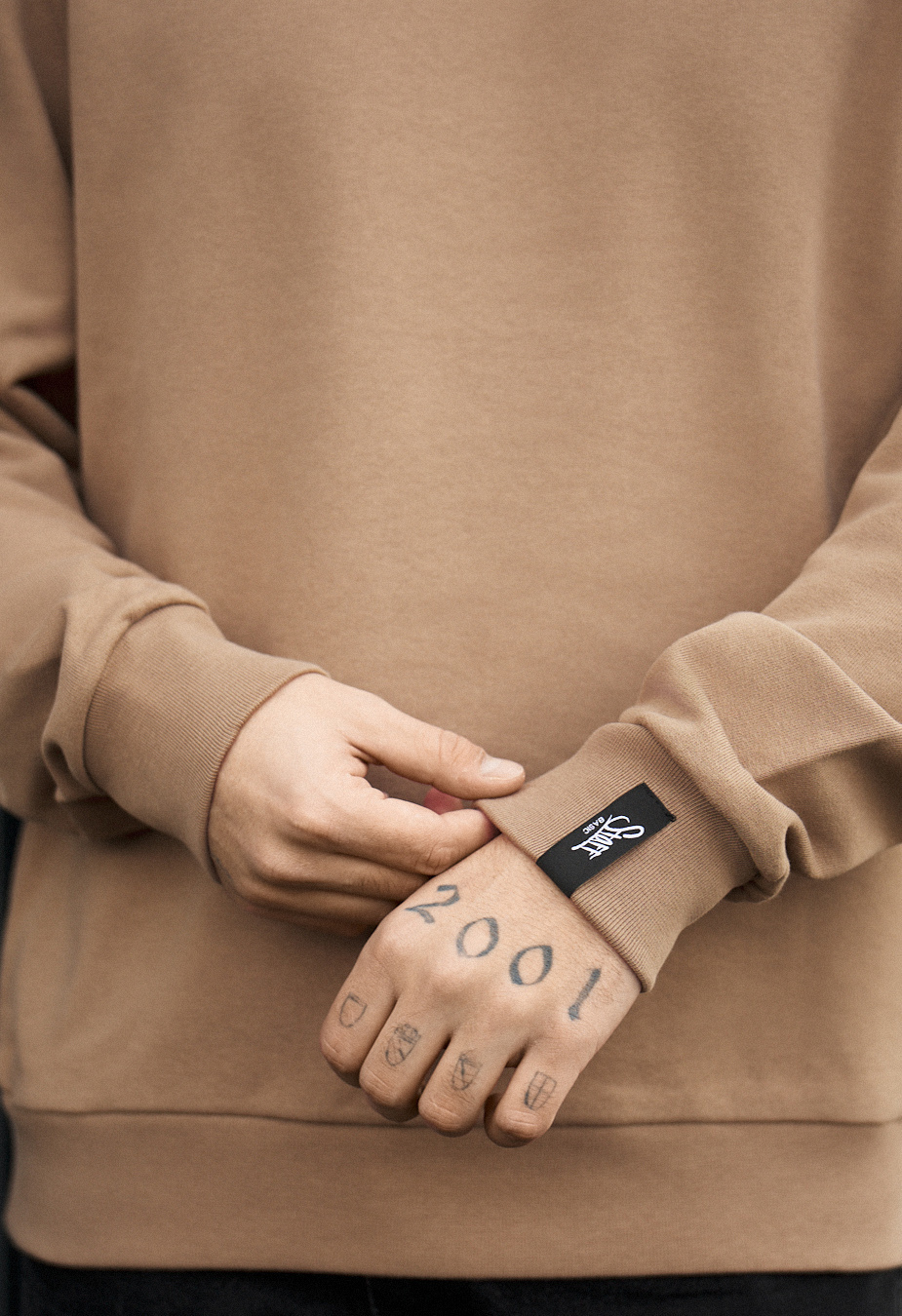 Bluză de trening Staff basic light brown