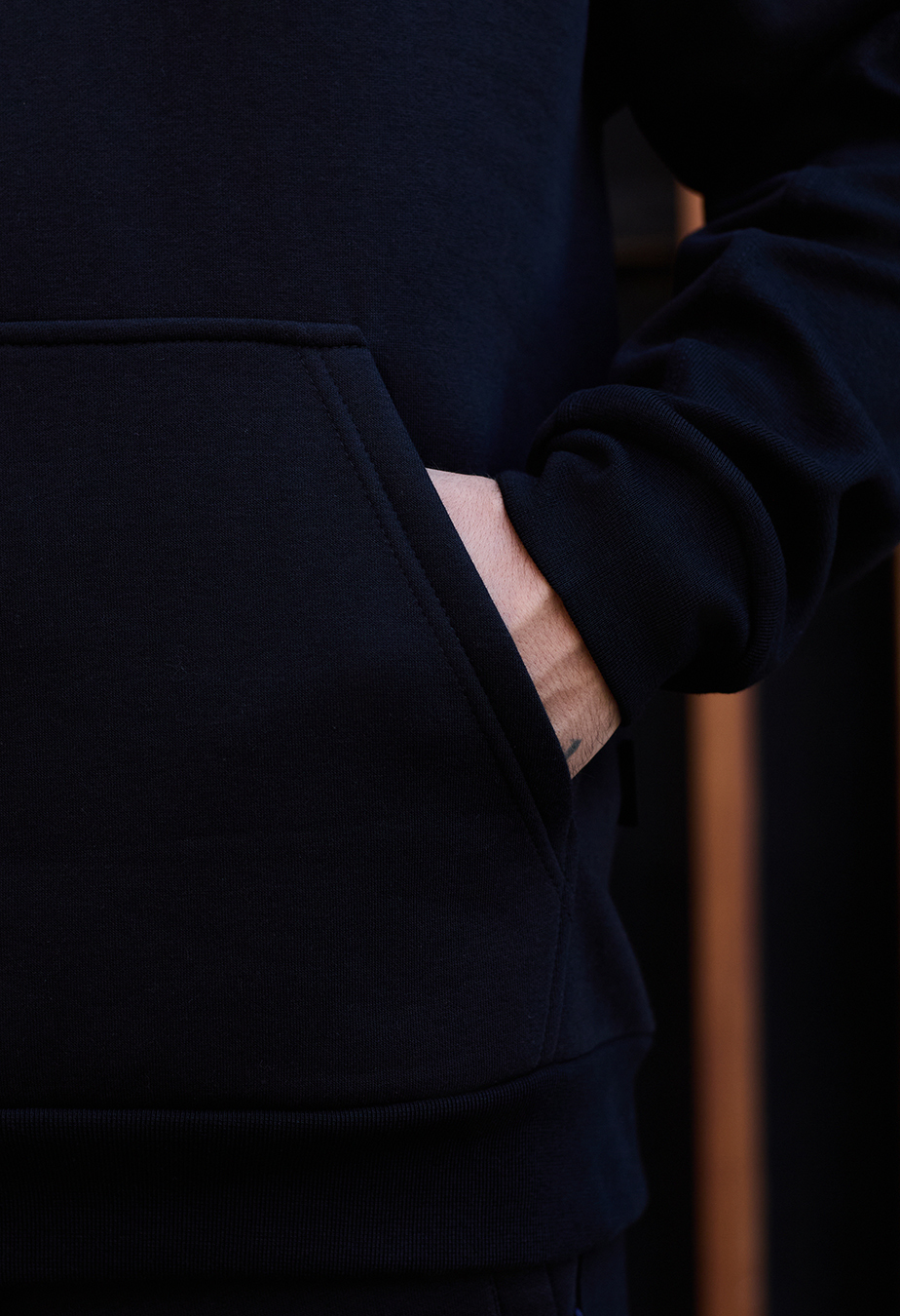 Costum de trening  Staff jax black oversize fleece