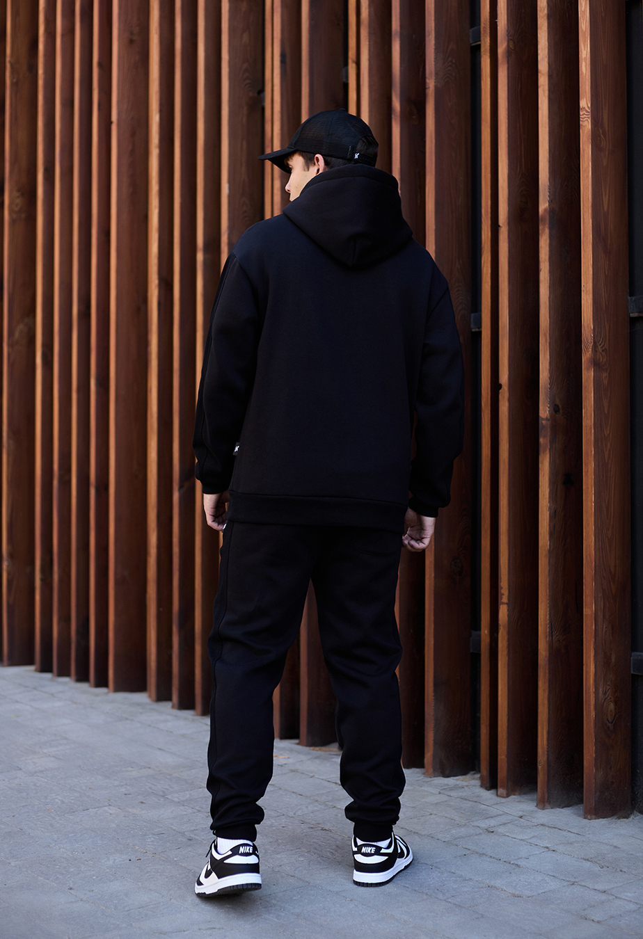 Costum de trening  Staff jax black oversize fleece