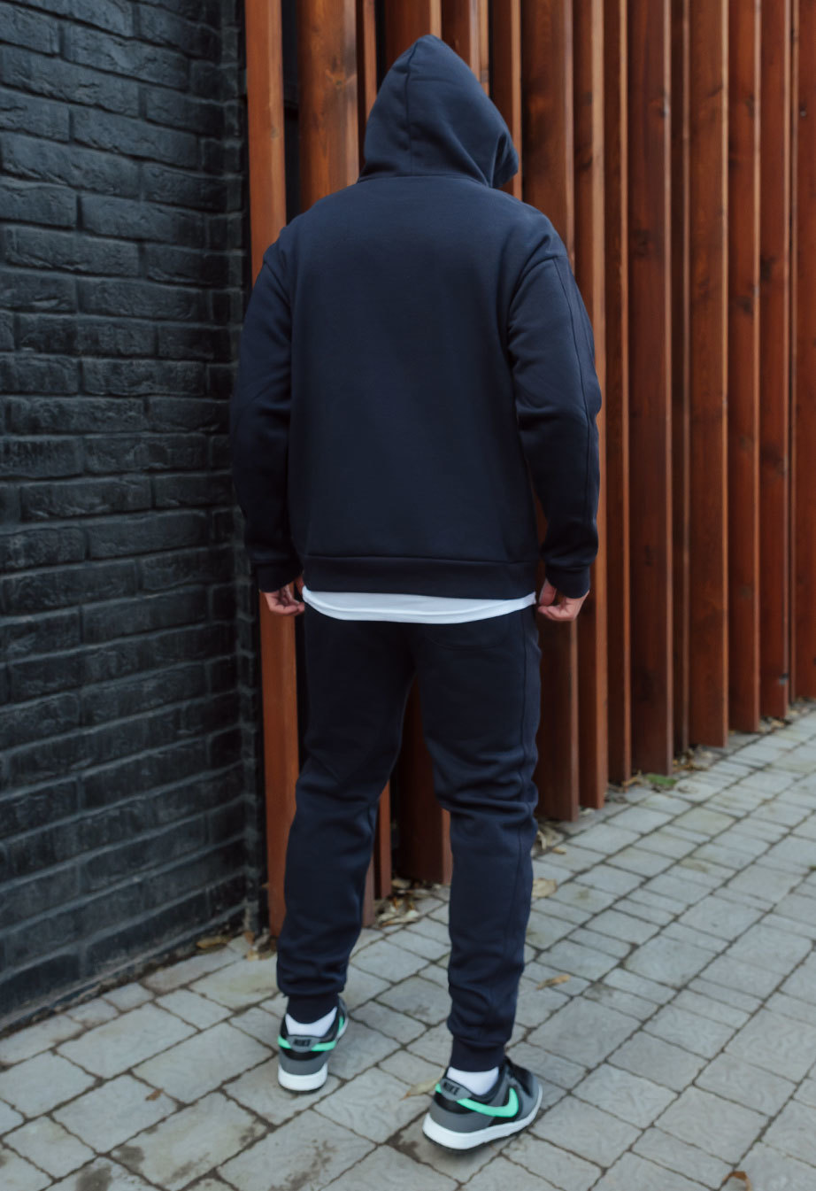 Costum de trening Staff cr navy oversize fleece
