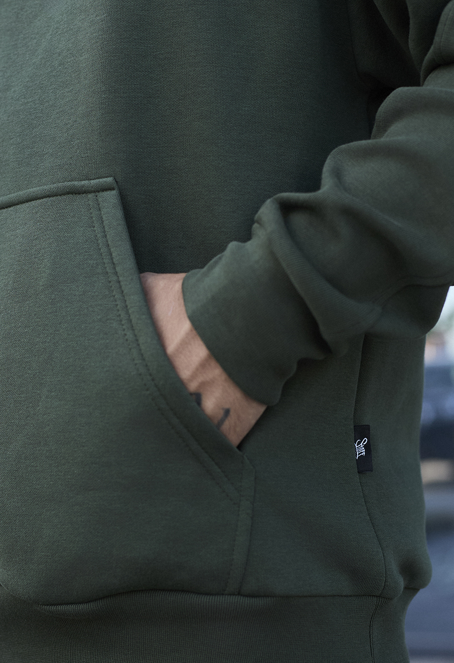 Costum de trening Staff jax khaki oversize fleece
