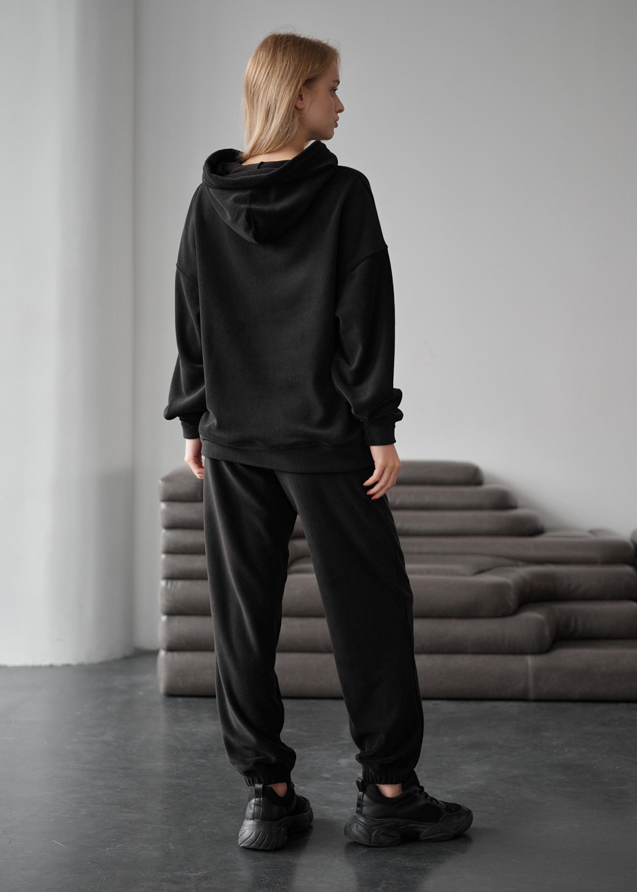 Trening de damă Staff nu black fleece oversize
