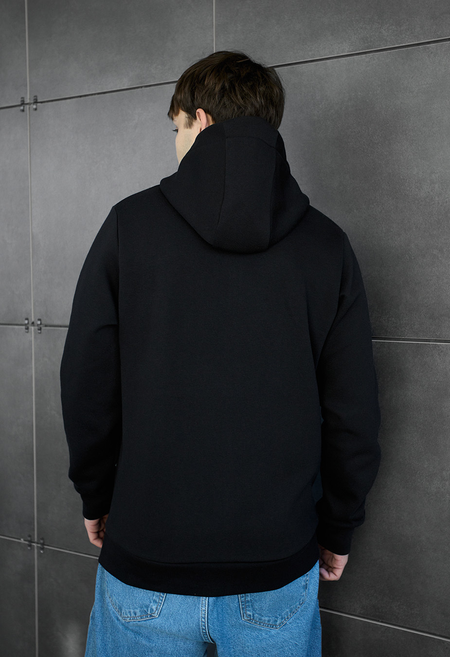 Hanorac cu fermoar Staff zip black logo fleece