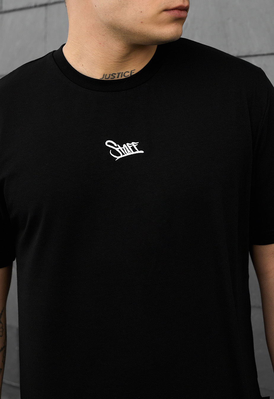 Set de vară tricou + pantaloni scurți Staff logo