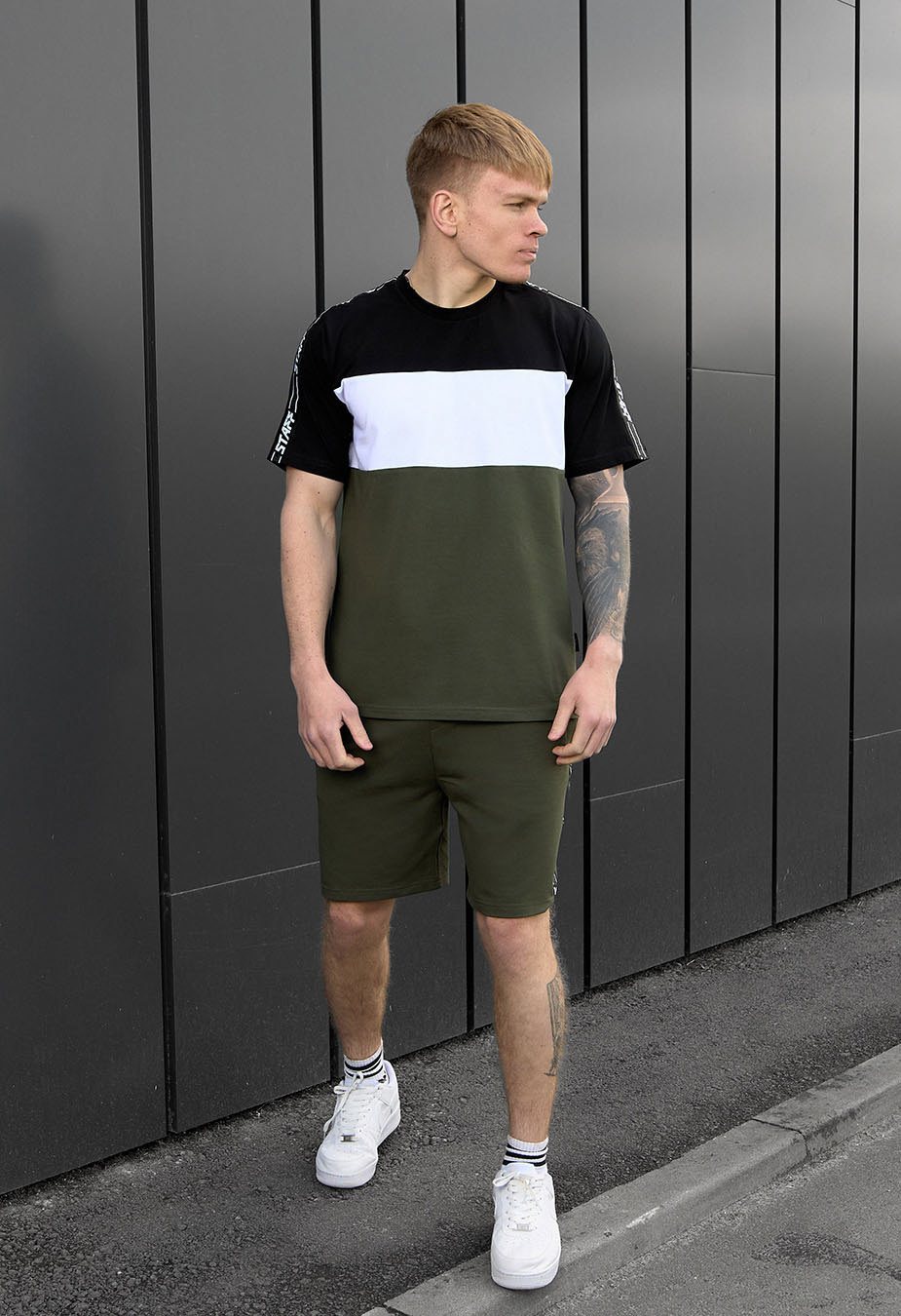 Set tricou + pantaloni scurțiStaff fie mix2