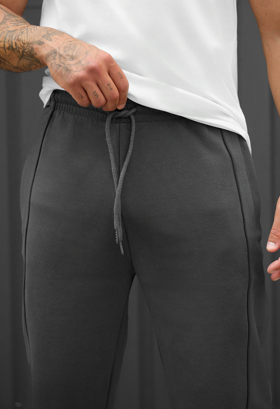Pantaloni de trening Staff siv gray reflective