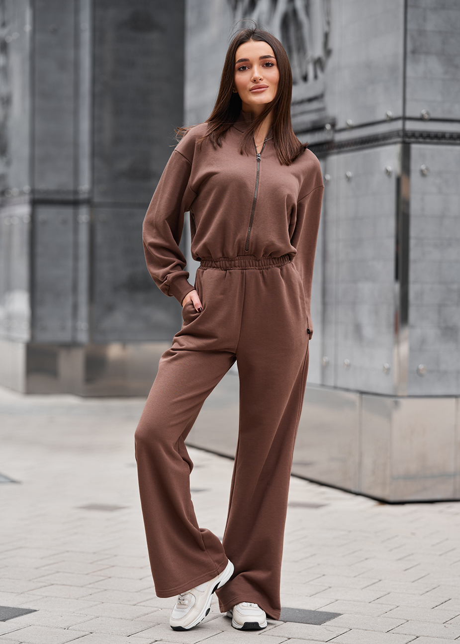 Salopetă de damă Staff ton brown