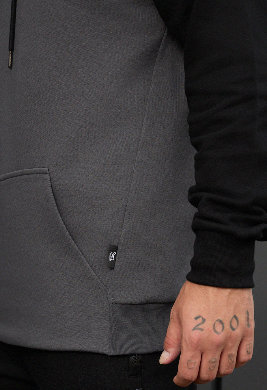 Costum de trening Staff ro black & dark gary