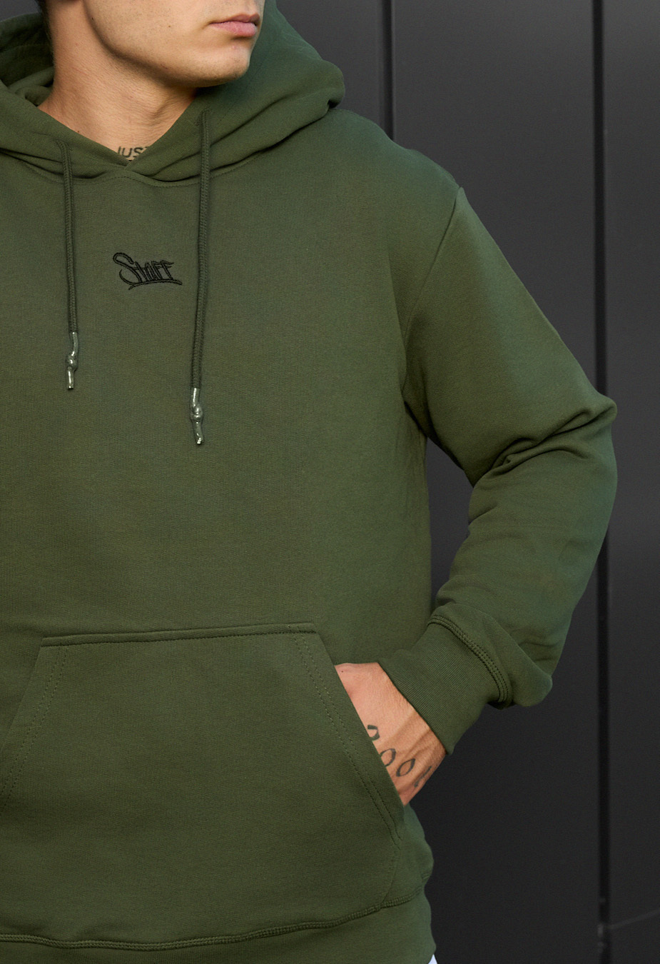 Hanorac Staff khaki logo