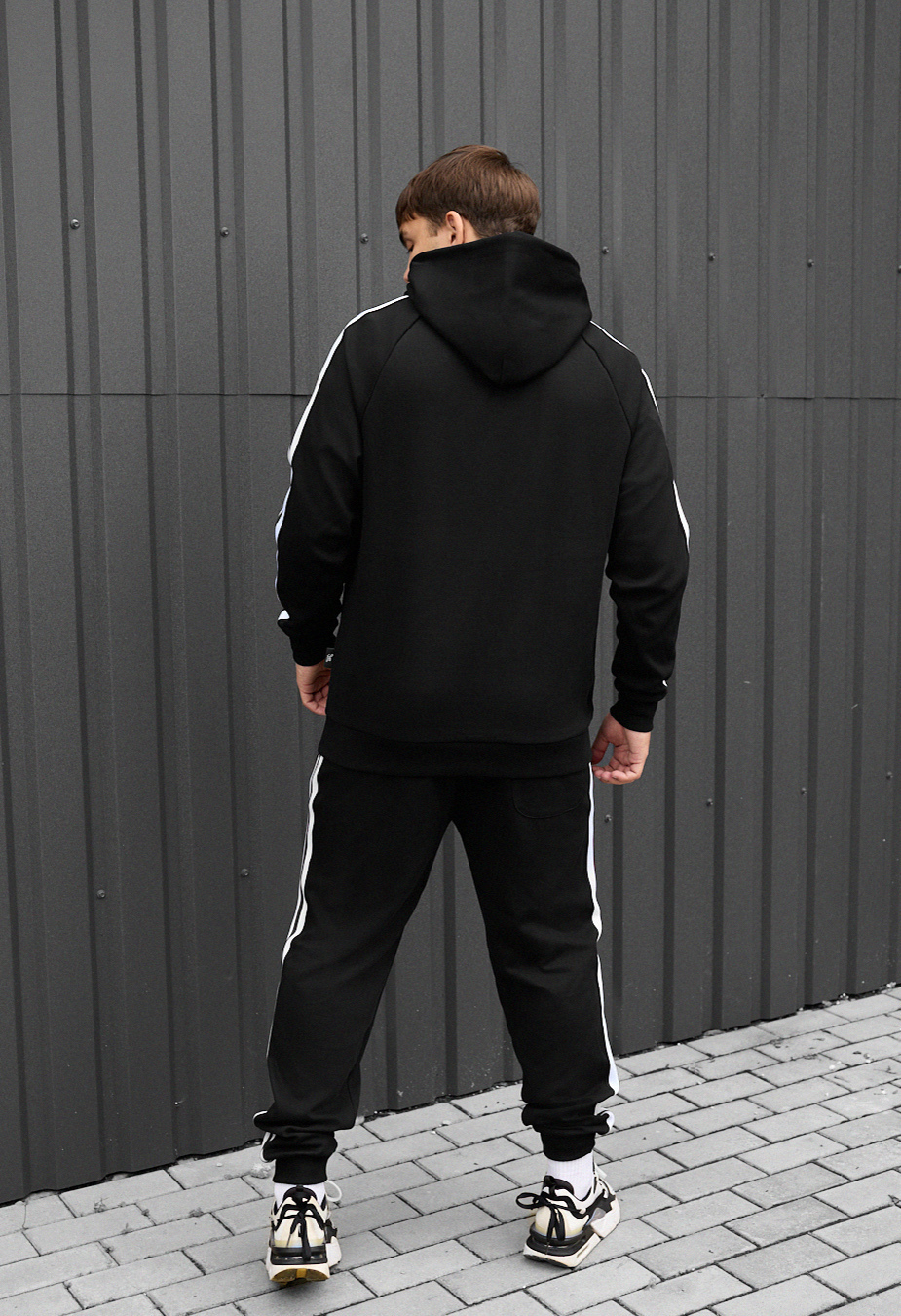 Costum de trening Staff pa black
