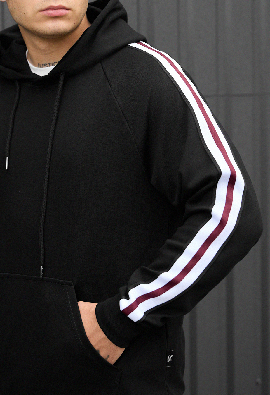 Costum de trening Staff pa black