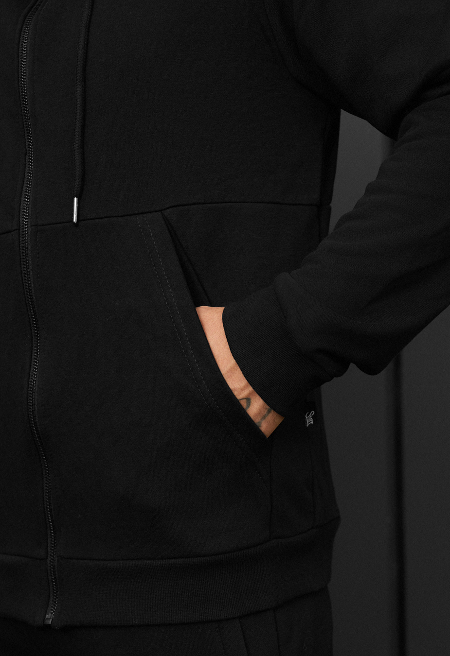 Costum de trening Staff wo zip black