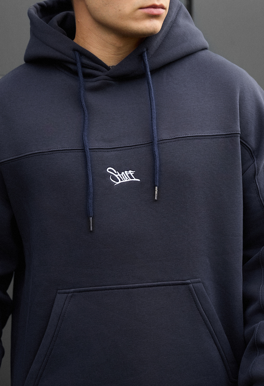 Costum de trening Staff say navy logo fleece