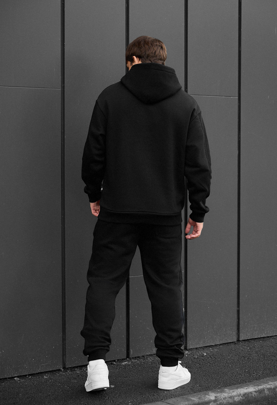 Costum de trening  Staff cr black oversize fleece