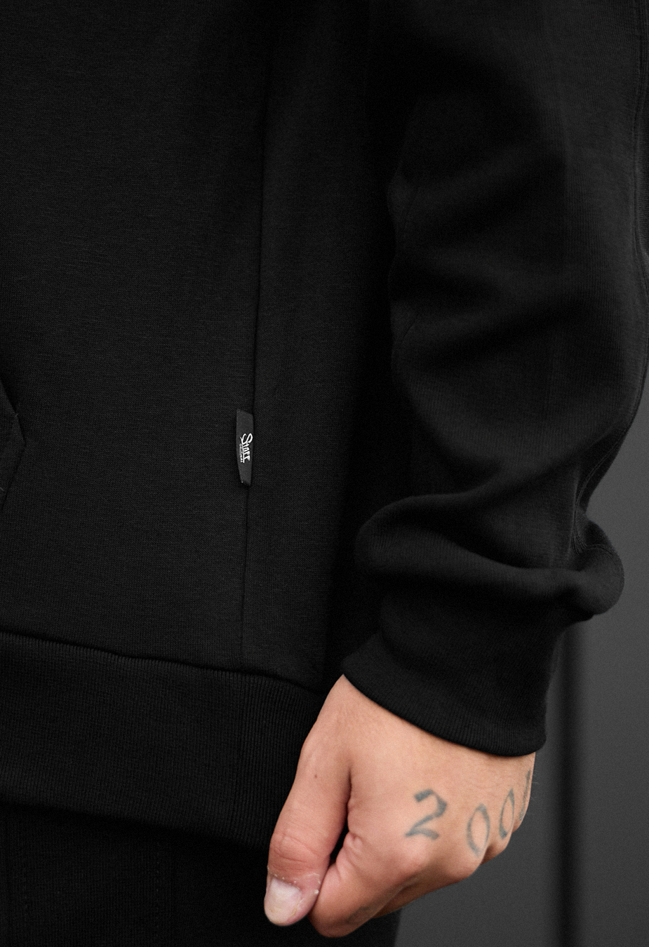 Costum de trening  Staff cr black oversize fleece