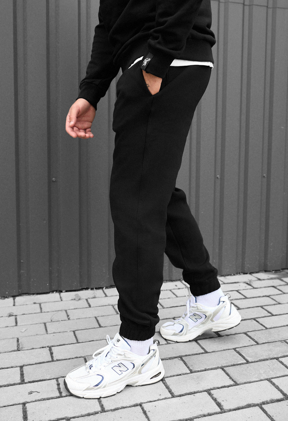 Pantaloni de trening Staff pa black fleece