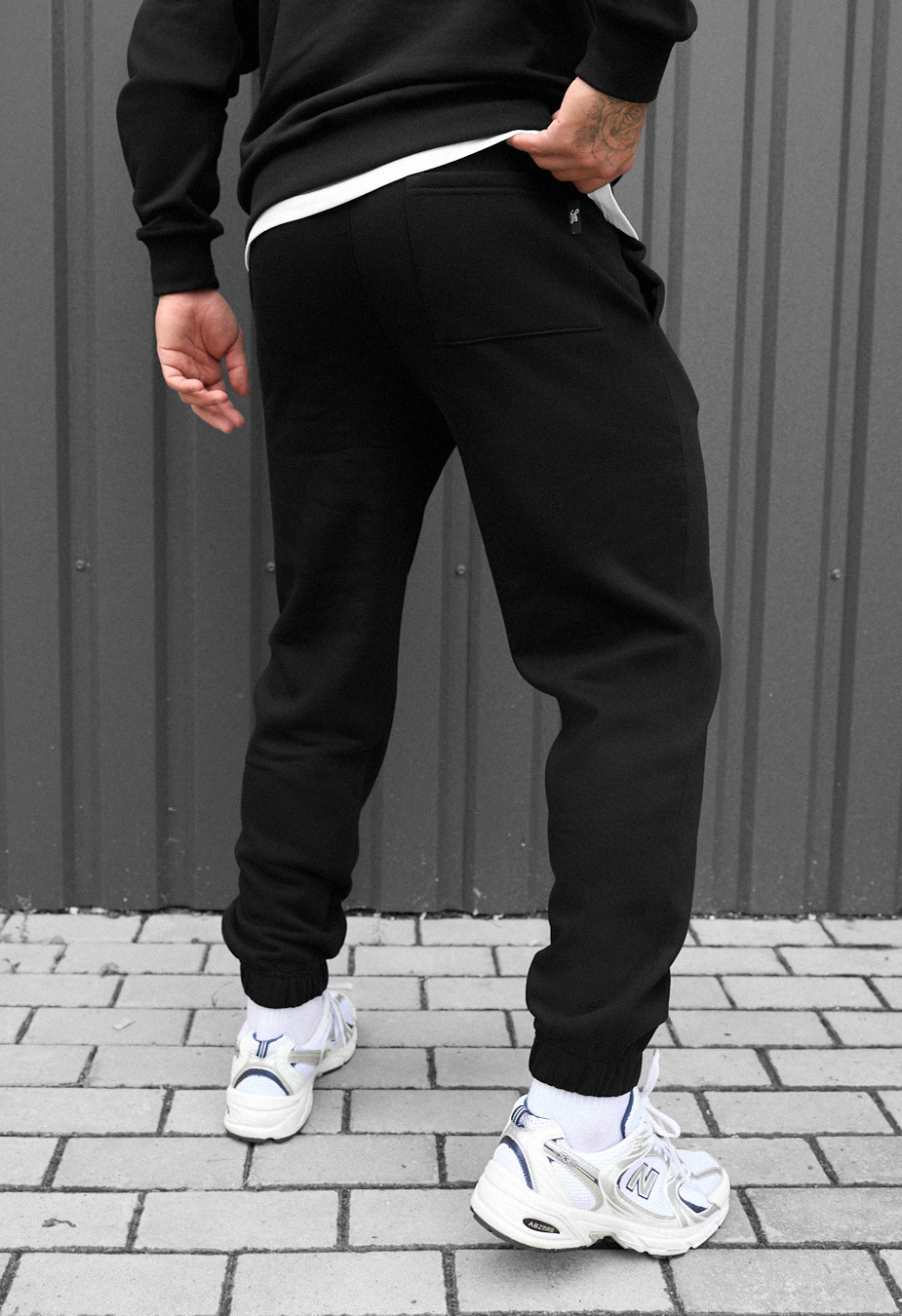 Pantaloni de trening Staff pa black fleece