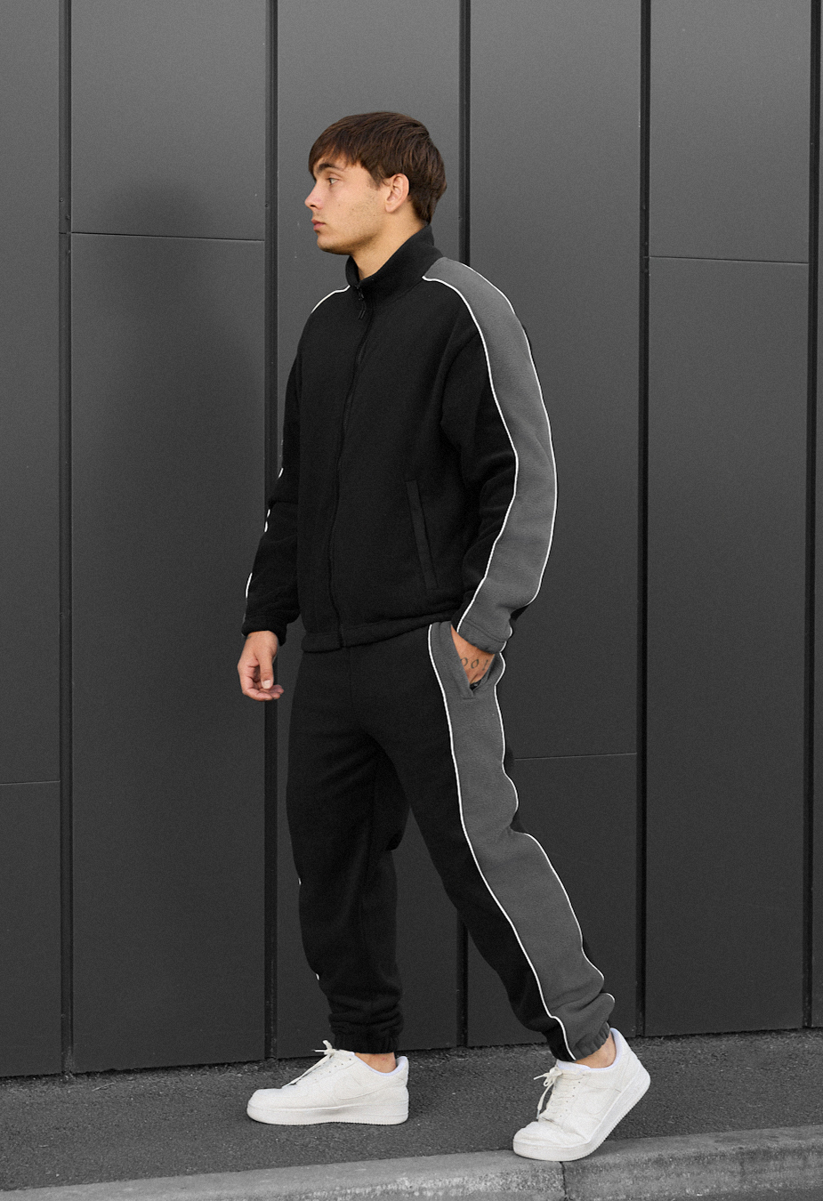 Costum de trening Staff eli reflective fleece