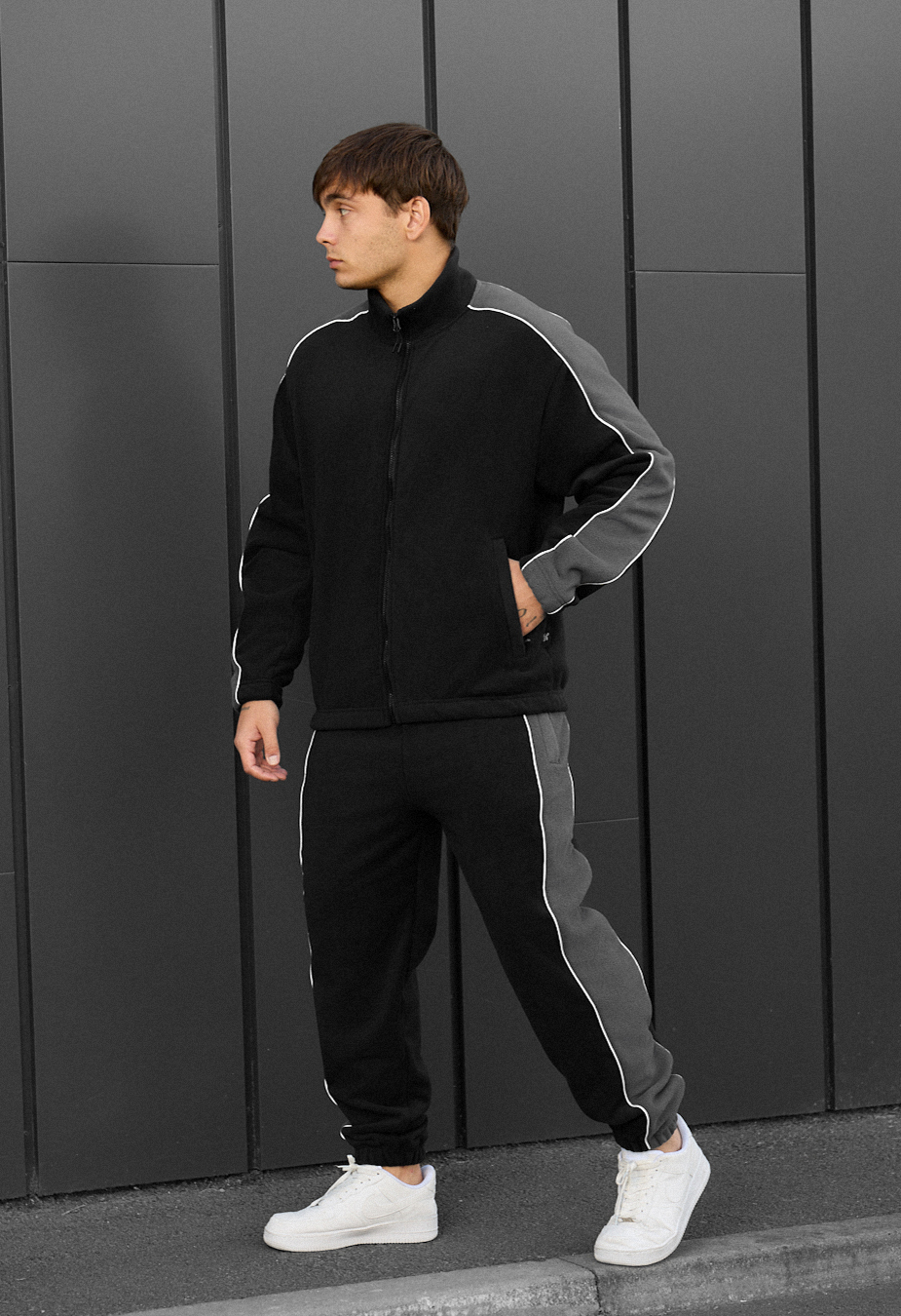Costum de trening Staff eli reflective fleece