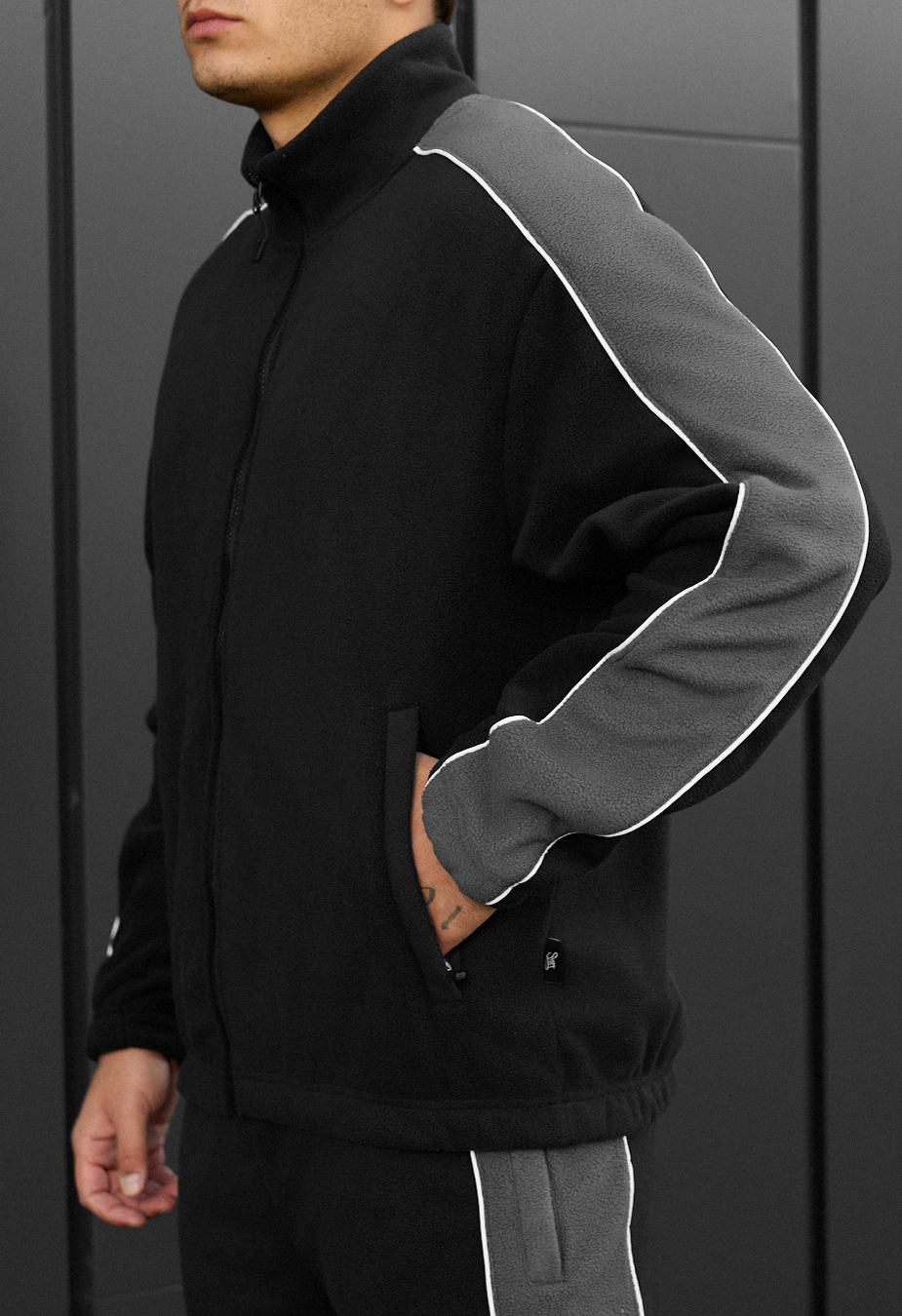 Costum de trening Staff eli reflective fleece
