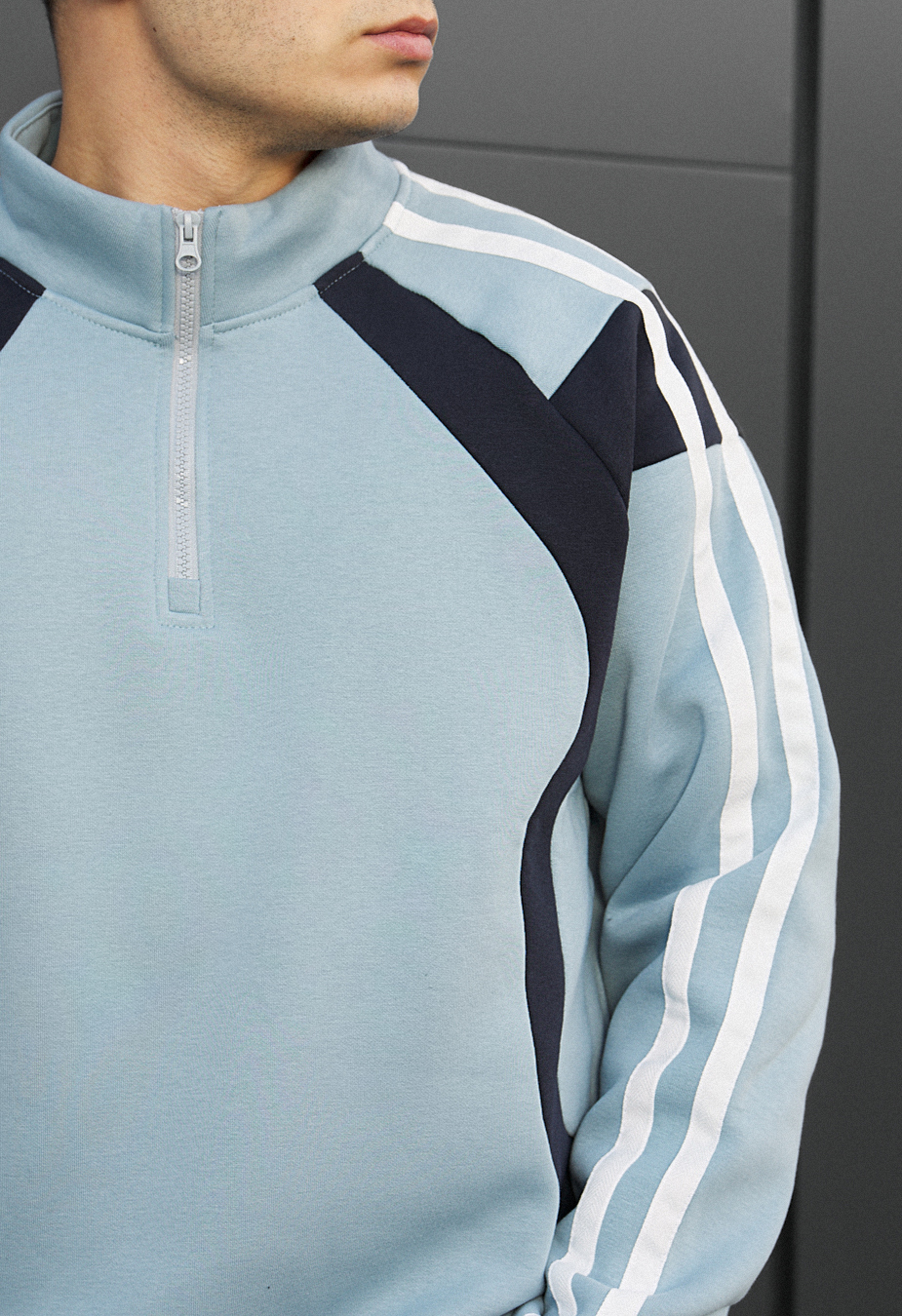 Bluză Staff ha 2 oversize fleece