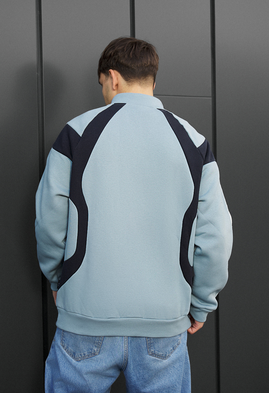 Bluză Staff ha 2 oversize fleece