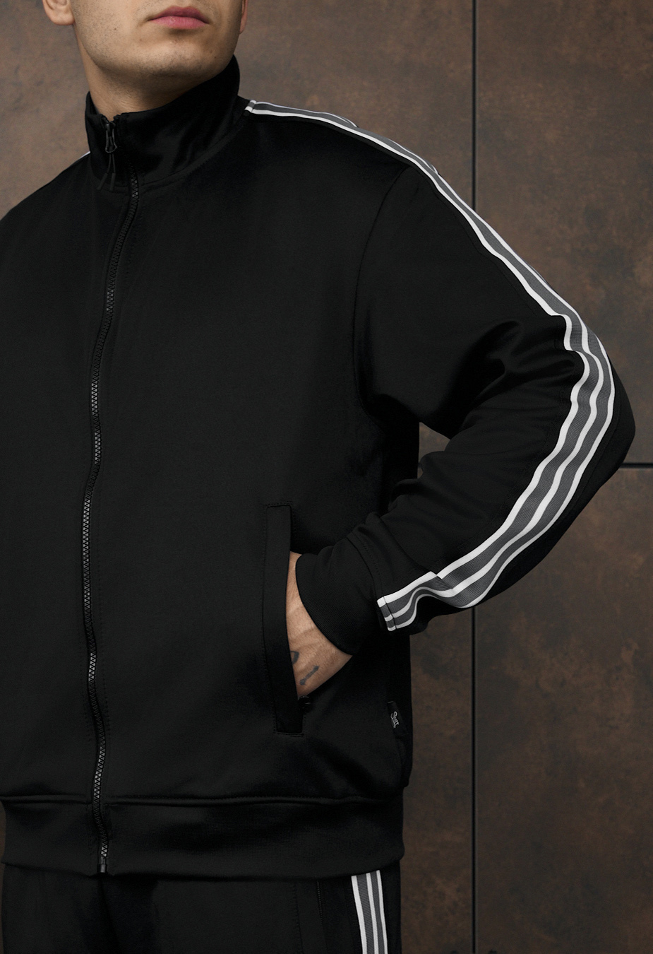 Costum de trening Staff pri black