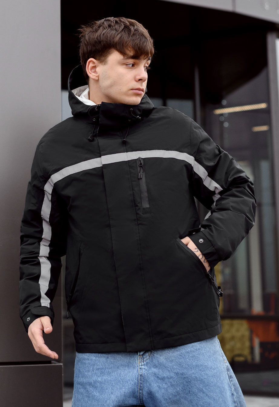 Geacă Staff bu black