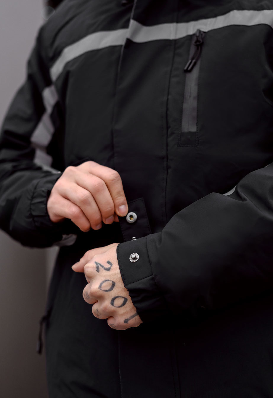 Geacă Staff bu black