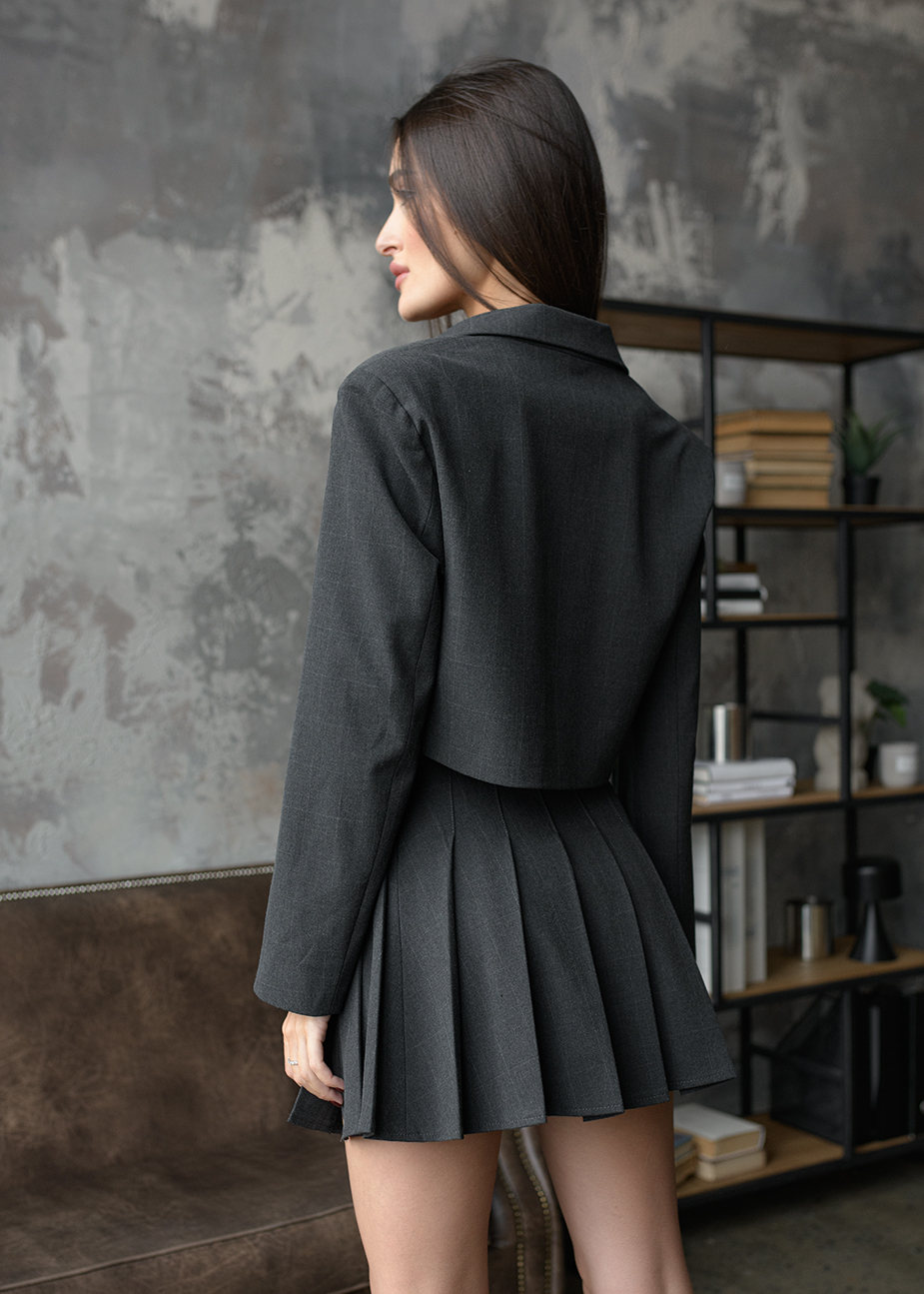 Sacou de damă Staff lo dark gray