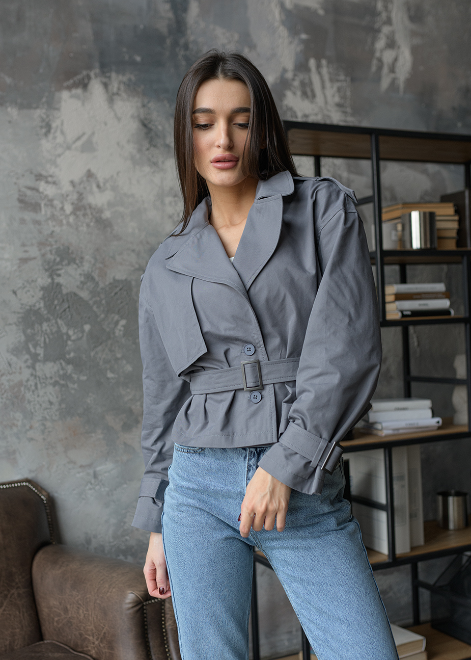 Trench de damă Staff tac gray