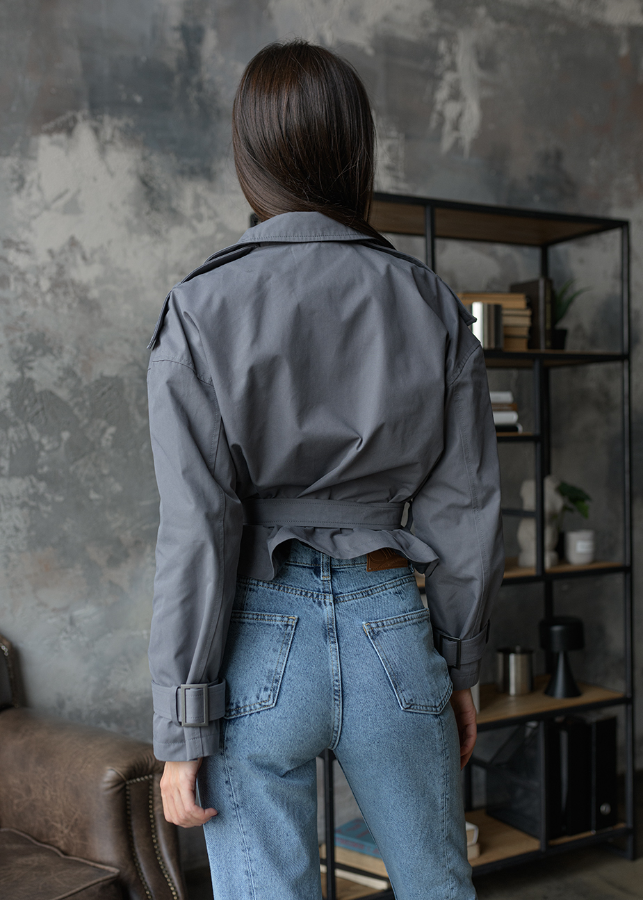 Trench de damă Staff tac gray