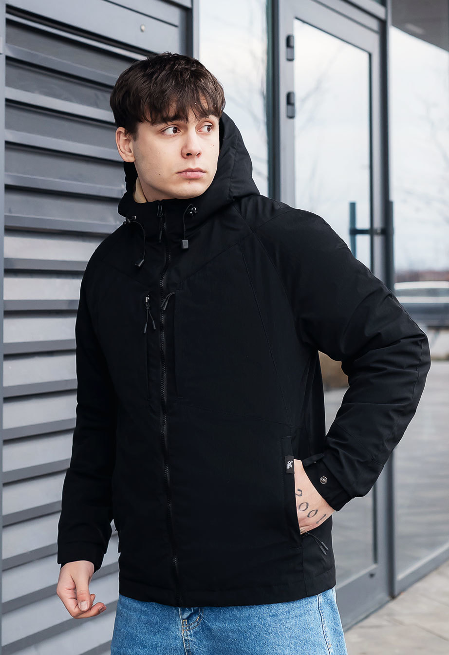 Geacă Staff dar black