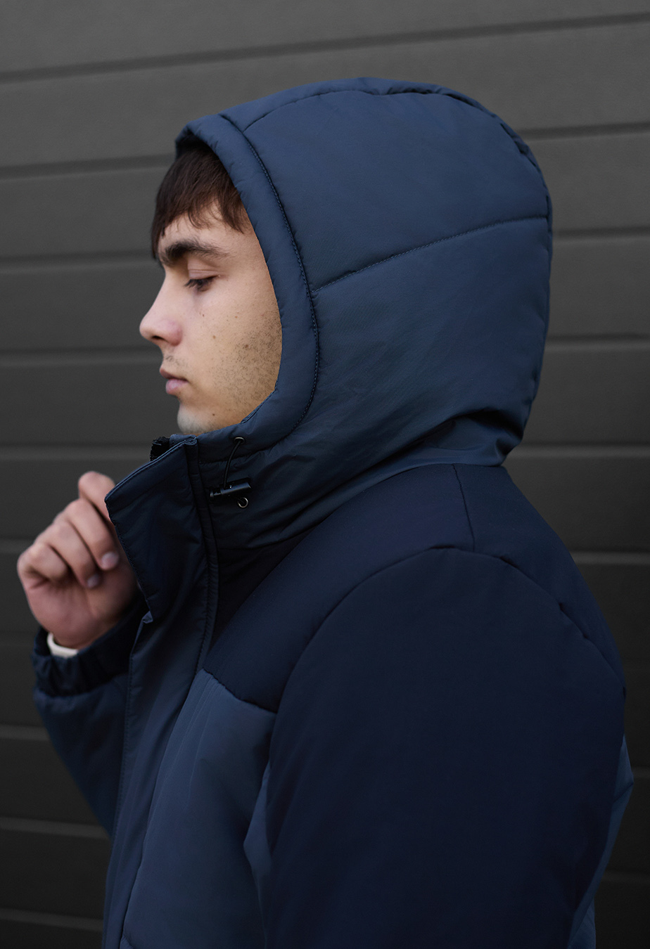 Geacă de iarnă Staff qux gray