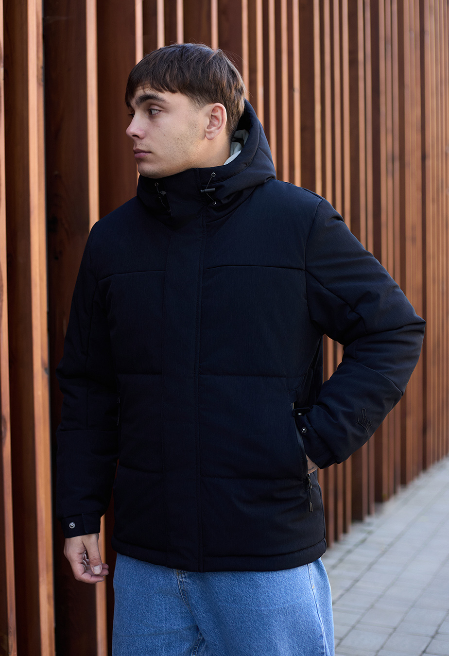 Geacă de iarnă Staff qux black