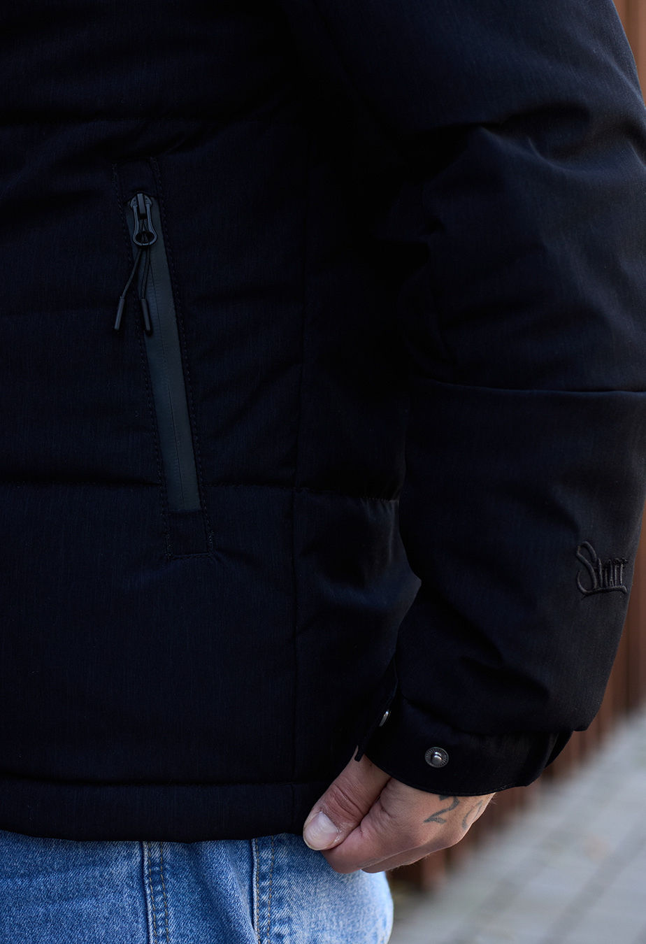 Geacă de iarnă Staff qux black