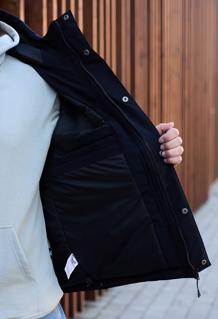Geacă de iarnă Staff qux black