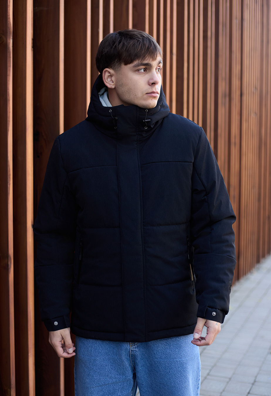 Geacă de iarnă Staff qux black