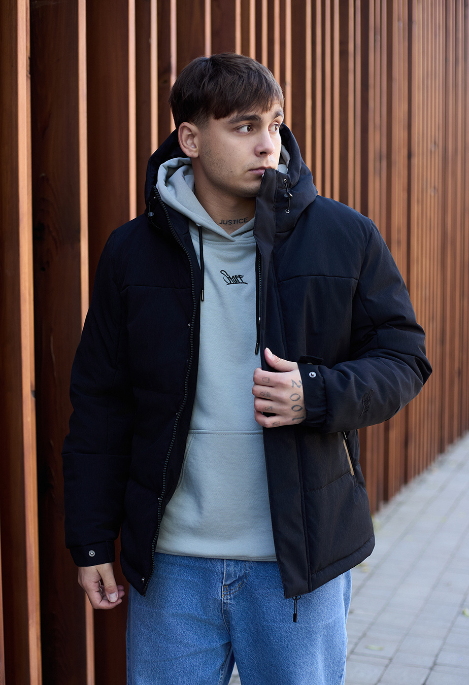 Geacă de iarnă Staff qux black