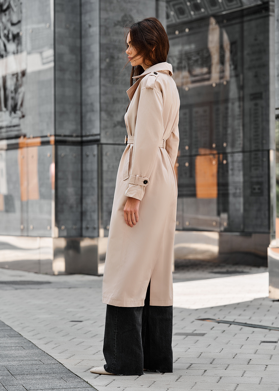 Trench de damă Staff mo beige